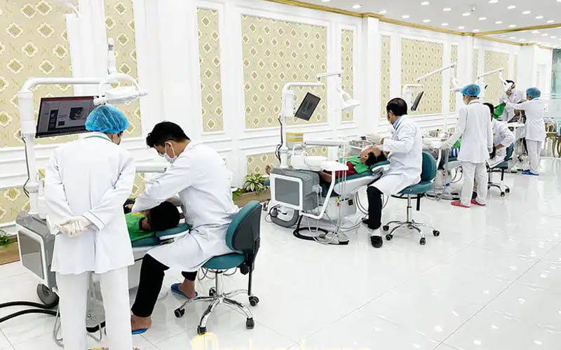 Nha khoa Thiên Phú đầu tư hệ thống máy móc thiết bị hiện đại, được kiểm định về chất lượng