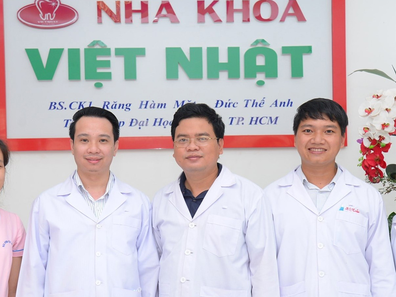 Các bác sĩ của Nha khoa Việt Nhật đều có trình độ cao, nhiều kinh nghiệm