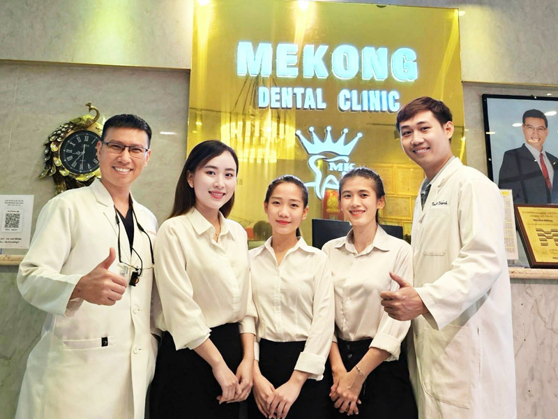 Nha khoa Mekong có bác sĩ, nhân viên nhiệt tình, chuyên nghiệp
