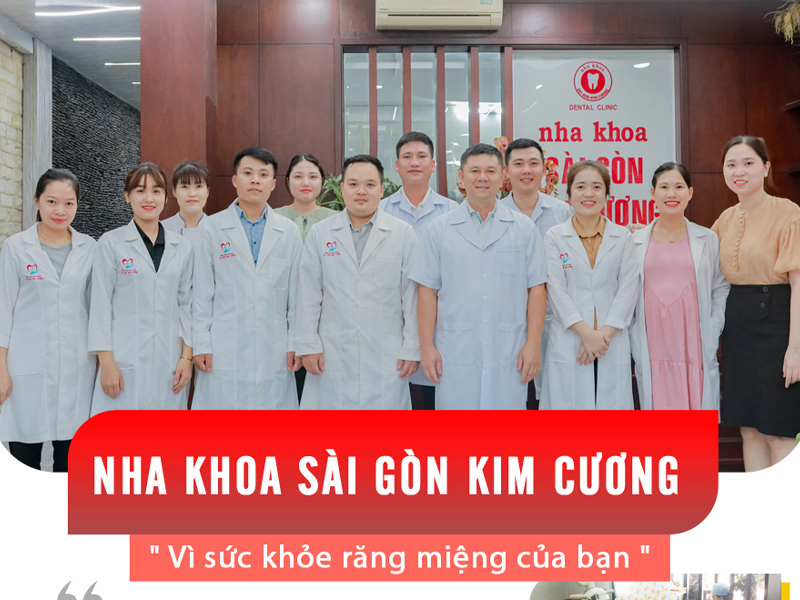 Đội ngũ bác sĩ tài năng, nhiều kinh nghiệm của Nha khoa Sài Gòn Kim Cương